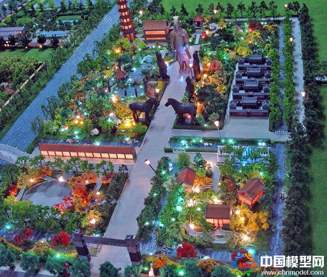 古建筑模型，古建沙盤模型
