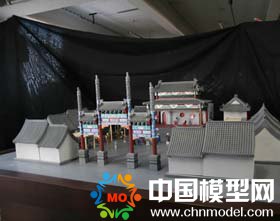 清代行宮模型，傳統(tǒng)建筑模型