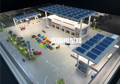 充氣站模型，充電站模型，能源站模型