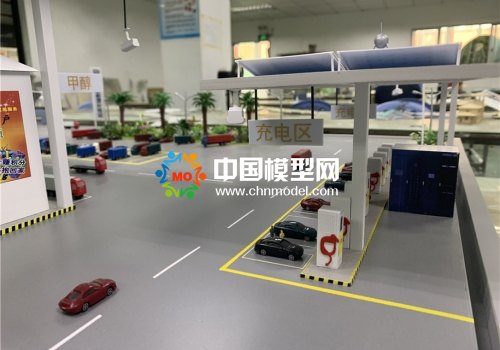 充氣站模型，充電站模型，能源站模型