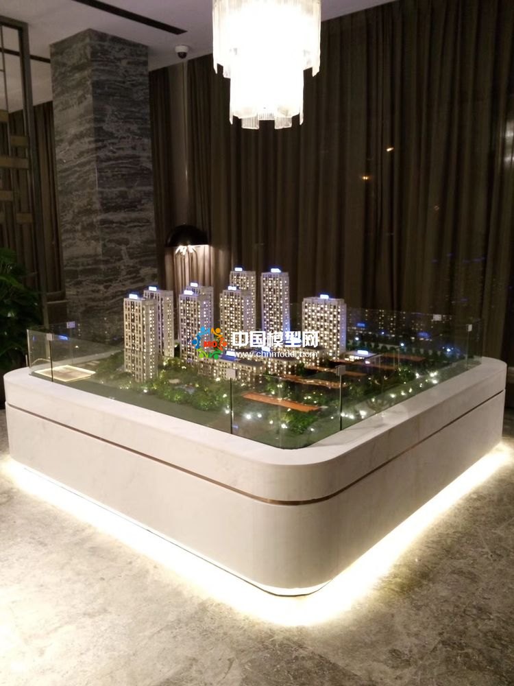 高檔樓盤模型底座，售樓部沙盤展臺(tái)（收藏）