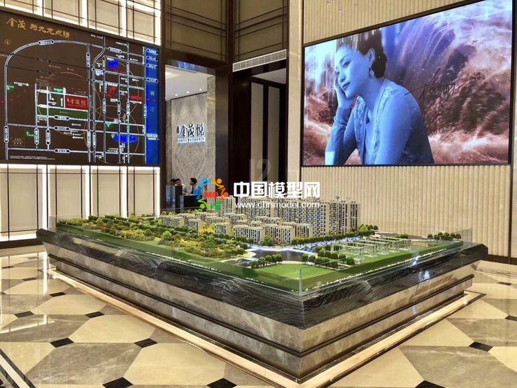 高檔樓盤模型底座，售樓部沙盤展臺(tái)（收藏）