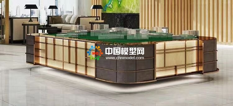 高檔樓盤模型底座，售樓部沙盤展臺(tái)（收藏）