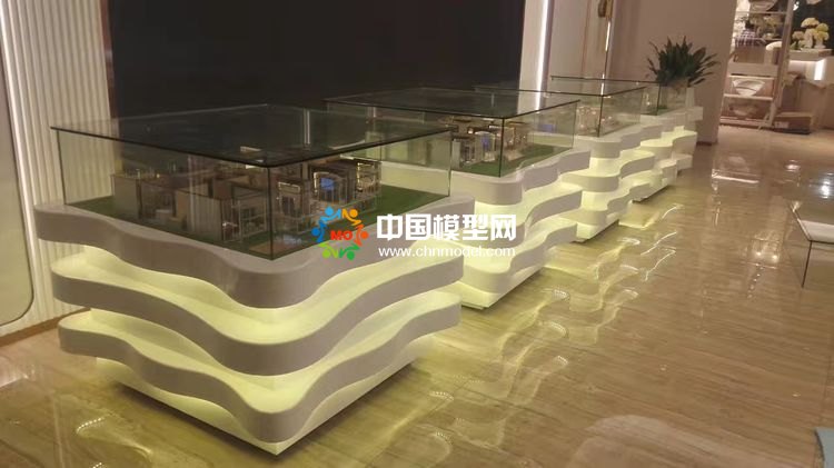 高檔樓盤模型底座，售樓部沙盤展臺(tái)（收藏）