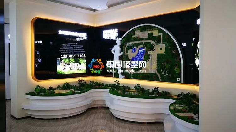 高檔樓盤模型底座，售樓部沙盤展臺(tái)（收藏）