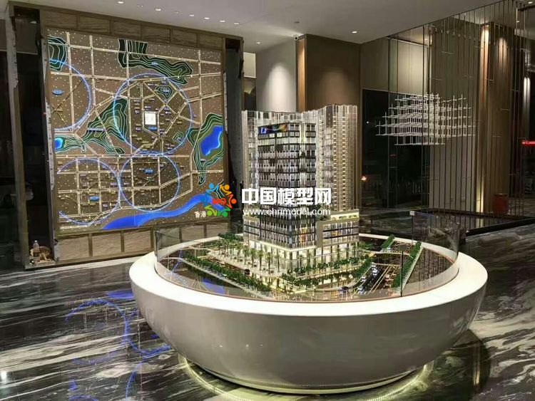 高檔樓盤模型底座，售樓部沙盤展臺(tái)（收藏）