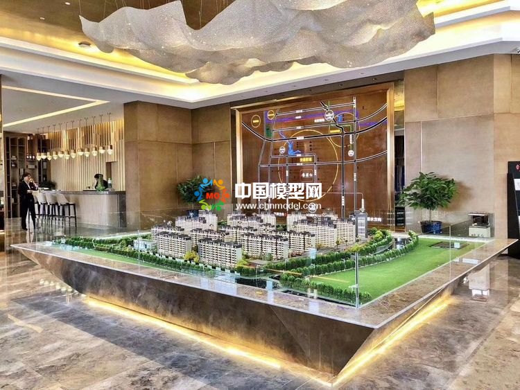 高檔樓盤模型底座，售樓部沙盤展臺(tái)（收藏）