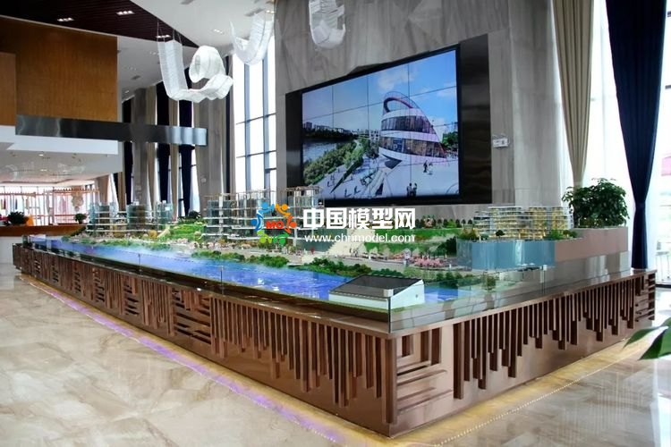 高檔樓盤模型底座，售樓部沙盤展臺(tái)（收藏）