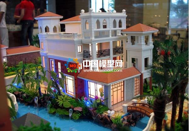 別墅模型風(fēng)格各異，你能說出幾種