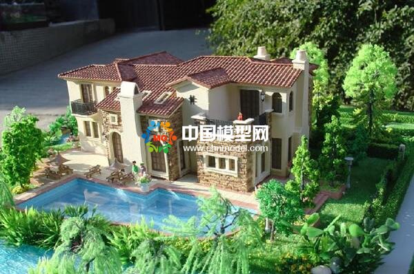 別墅模型風(fēng)格各異，你能說出幾種