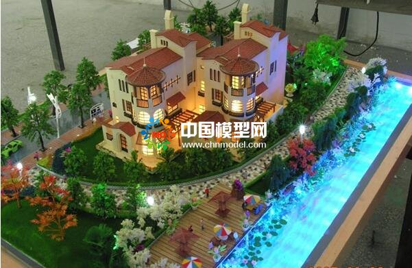 別墅模型風(fēng)格各異，你能說出幾種