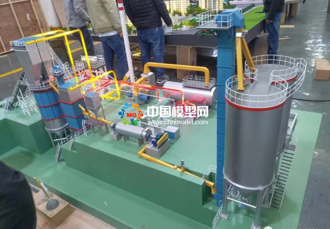 石膏生產(chǎn)線模型