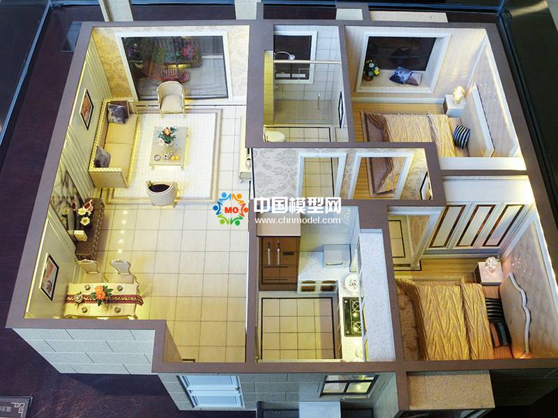樓盤(pán)戶型模型，售樓部戶型沙盤(pán)