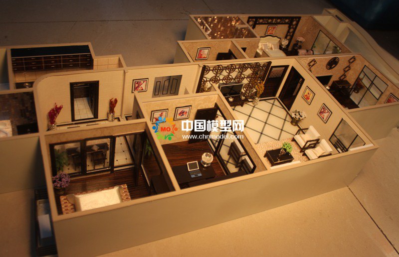 樓盤(pán)戶型模型，售樓部戶型沙盤(pán)