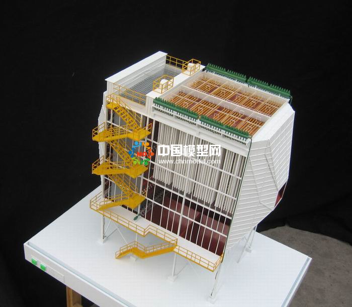 布袋除塵器沙盤(pán)模型，電除塵器沙盤(pán)模型