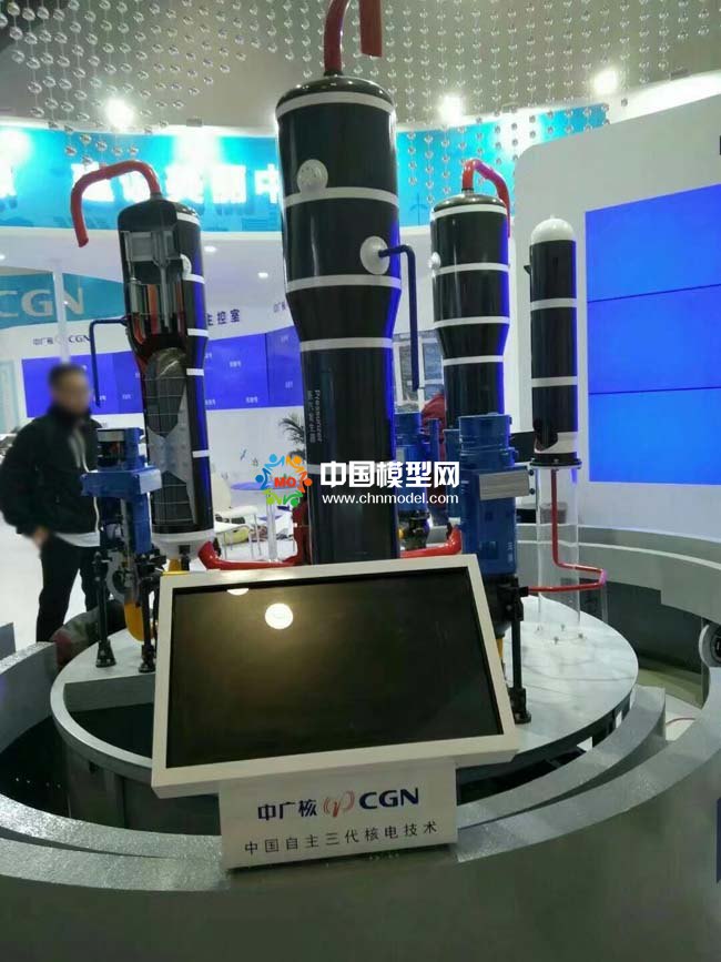 中國(guó)自主三代核電技術(shù)模型，突破核電裝備的自主化