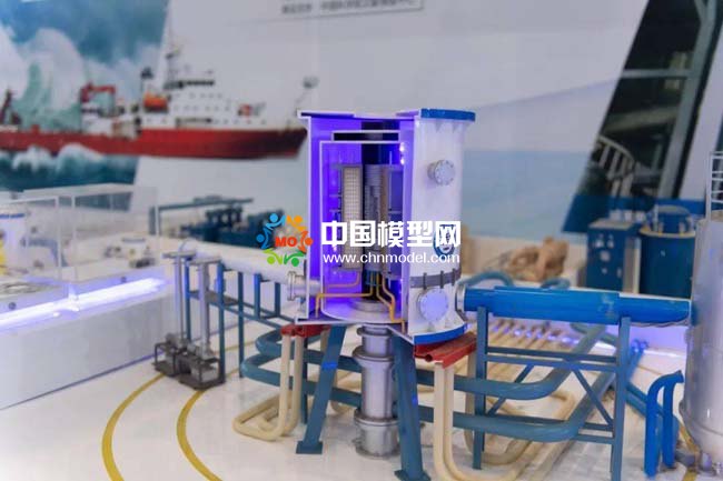 穩(wěn)態(tài)強(qiáng)磁場實(shí)驗裝置沙盤模型