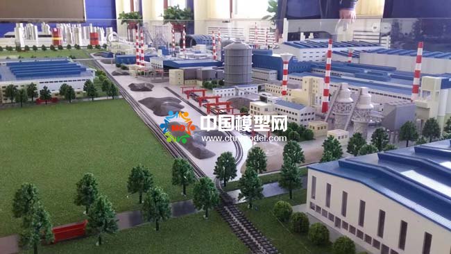 巨能特鋼廠區(qū)沙盤模型，新工藝新技術(shù)新材料新裝備實(shí)驗(yàn)基地