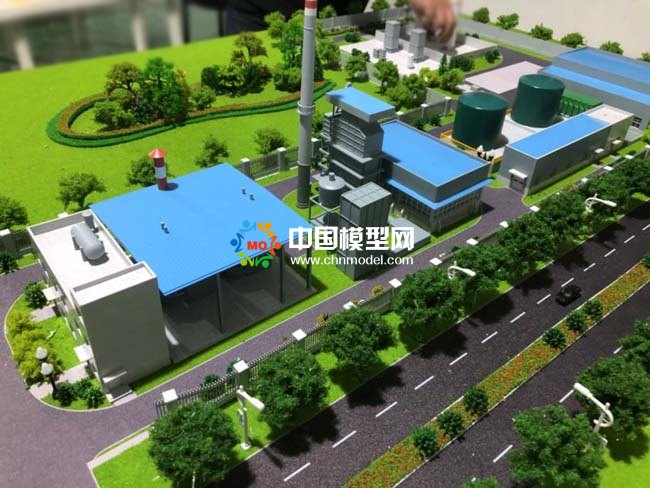 園區(qū)供熱設(shè)備沙盤(pán)模型