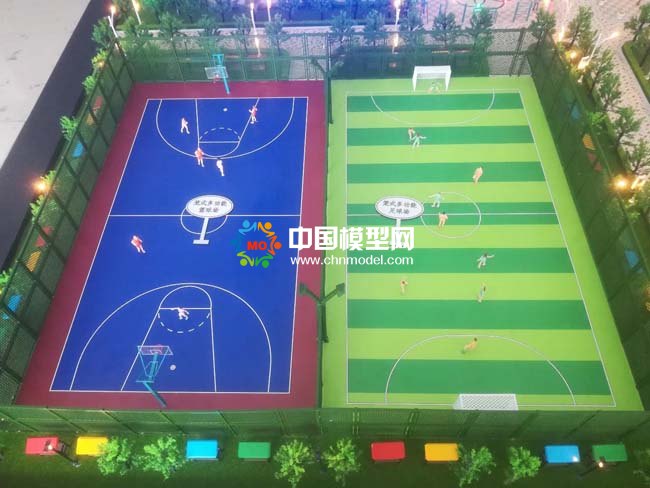 體院場館板網(wǎng)運動場圍網(wǎng)及體育場防護網(wǎng)沙盤模型