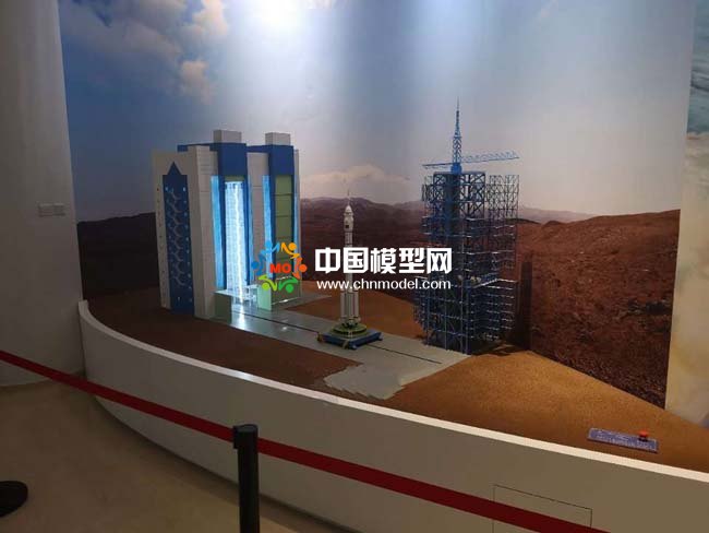 航天發(fā)射場(chǎng)沙盤(pán)模型