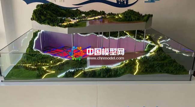 地下水封洞庫(kù)沙盤模型