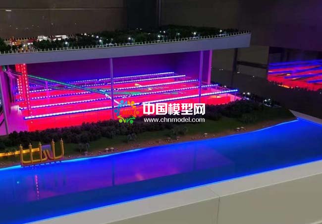 地下水封洞庫(kù)沙盤模型