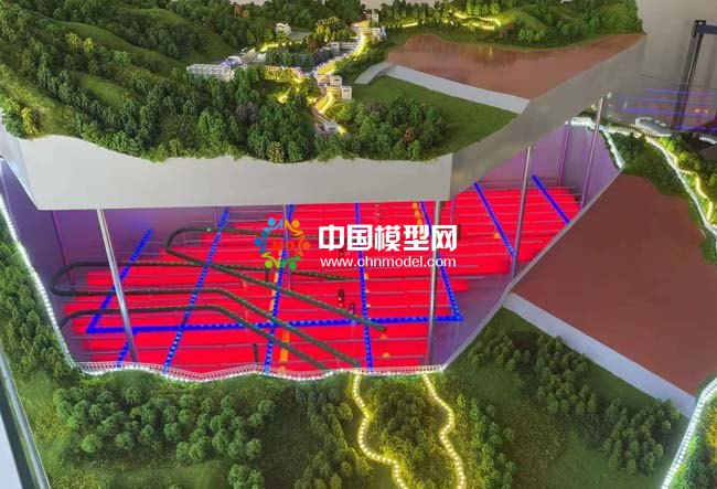 地下水封洞庫(kù)沙盤模型