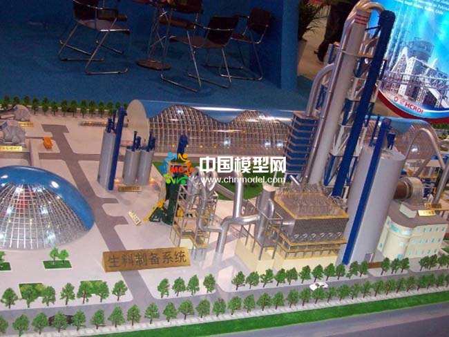 生料制備系統(tǒng)沙盤(pán)模型