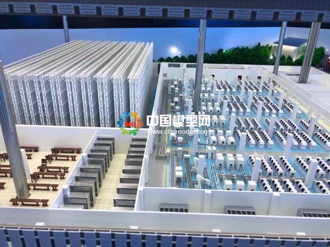 智能倉(cāng)儲(chǔ)物流沙盤(pán)模型 