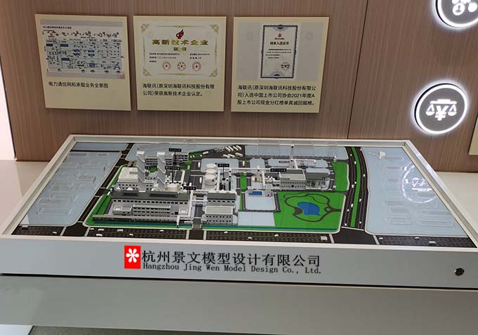 空分設(shè)備沙盤模型，特種氣體沙盤模型