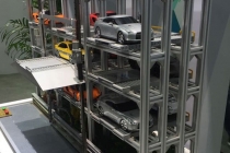 立體停車庫模型，動態(tài)車庫模型，智能停車模型