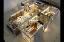 樓盤戶型模型，售樓部戶型沙盤