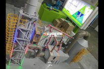 工業(yè)傳輸系統(tǒng)沙盤模型，工業(yè)上料系統(tǒng)沙盤模型