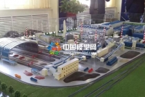 巨能特鋼廠區(qū)沙盤模型，新工藝新技術新材料新裝備實驗基地