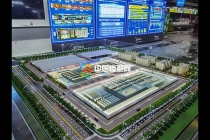 美的暖通總裝分廠沙盤(pán)模型