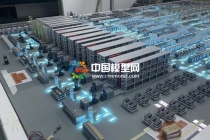 智能汽車生產(chǎn)線沙盤模型，智慧物流沙盤模型