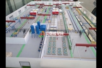 混凝土預(yù)制件生產(chǎn)線沙盤模型， 裝配式建筑沙盤模型