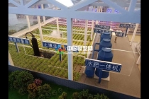  農(nóng)業(yè)大棚模型，畜牧養(yǎng)殖沙盤模型
