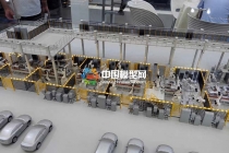 自動(dòng)化汽車(chē)生產(chǎn)線(xiàn)沙盤(pán)模型