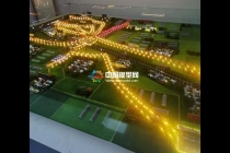 一汽物流沙盤模型