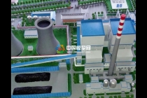 華能火力發(fā)電廠沙盤(pán)模型