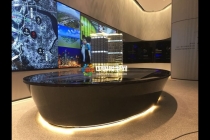 高檔樓盤模型底座，售樓部沙盤展臺（收藏）