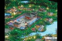 古建筑模型，古建沙盤模型
