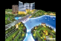 精品地產(chǎn)模型賞析：綠地長島模型，萬科城市廣場(chǎng)模型