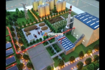 工業(yè)展示沙盤模型，企業(yè)展廳沙盤模型