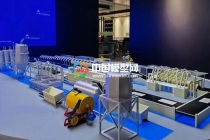 瓷磚生產(chǎn)線沙盤(pán)模型