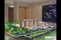 杭州之江昊遠(yuǎn)銷售展示模型，樂清海德公園售樓沙盤模型