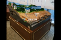 爆破應(yīng)用場景沙盤模型，民爆一體化解決方案